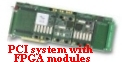 PCI system with FPGA modules